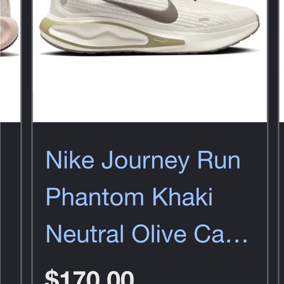 Nike Women's Cream and Gold Athletic Shoes - Picture 7 of 7